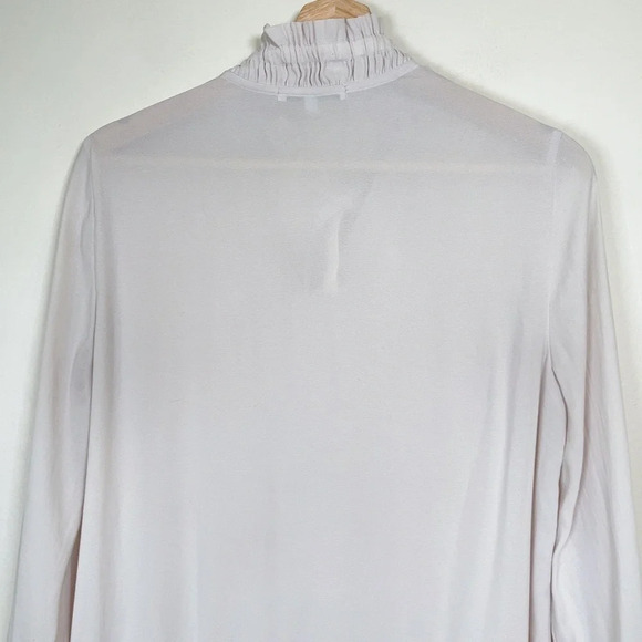 RO&DE | CANYON RUFFLE  NECK BLOUSE IN CREAM COLOR - Picture 14 of 16